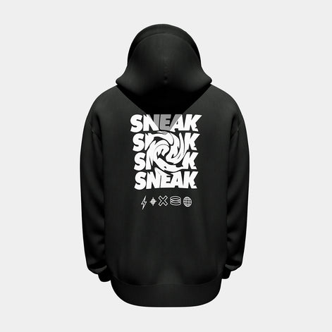 SNEAK HOODIE (BLACK)