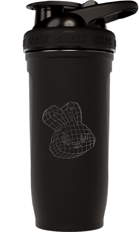 Black Metal Shaker 800ml